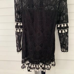 Black Lace Alexis Dress NEW with Tags!